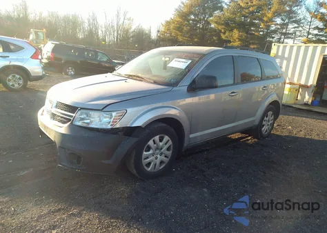 2017 Dodge Journey Se из США, поврежденный, VIN 3C4PDCAB0HT648148